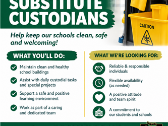 Substitute Custodian Flyer