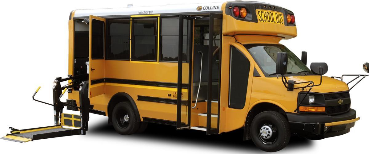 School bus with Wheelchair lift